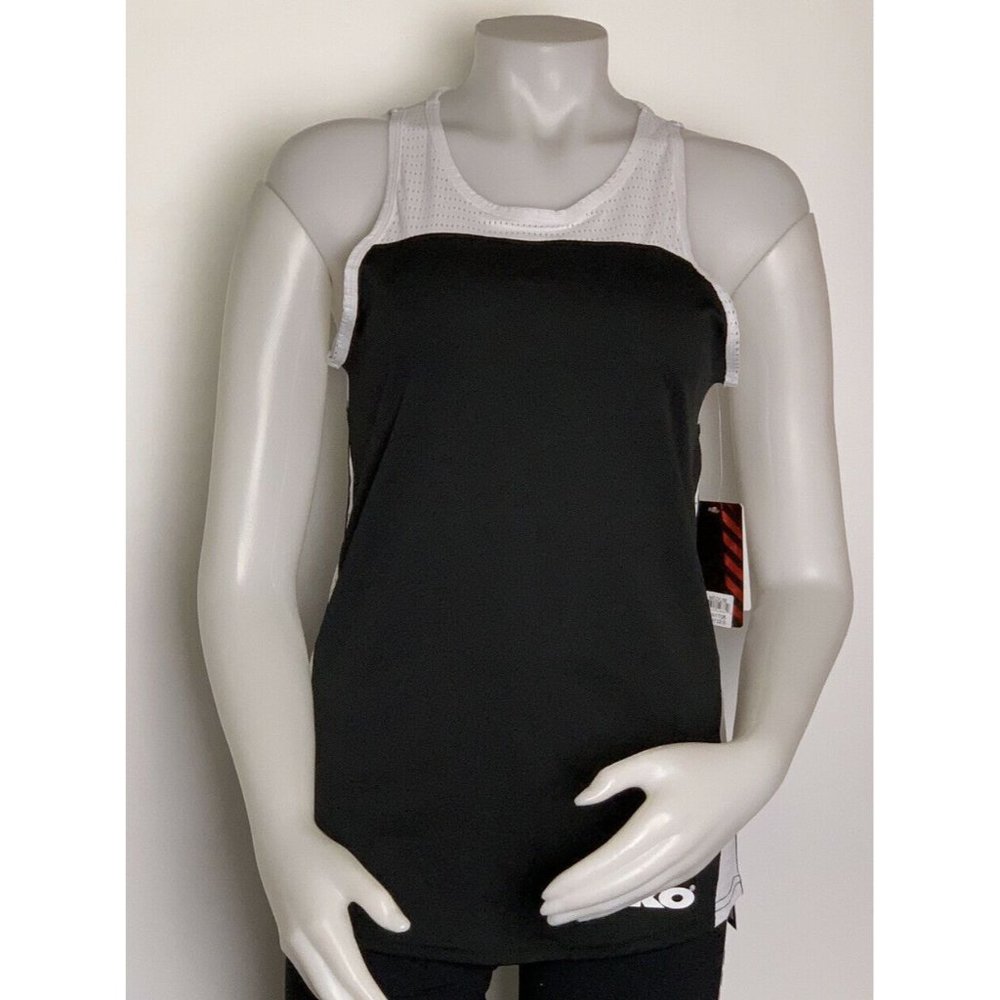 Women’s Tank Tops TKO Technical Knockout Women Sports Shirt Size S White / Black